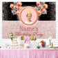 Rose Gold Shining Custom Birthday Party Backdrop M-01