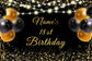 Custom 18st Birthday Backdrop Party Decor Banner