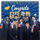 Congrats Graduation Party Decor Custom Backdrop M-15