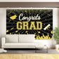 Congrats Graduation Party Decor Custom Backdrop M-15