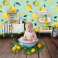 Lemon Green Backdrop for Children Photography M-32