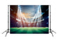Night Football Field Spotlights s Sports Photo  Booth Backdrop M063
