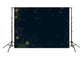 Glittering Stars Bokeh Dark Photo Booth Backdrop M120