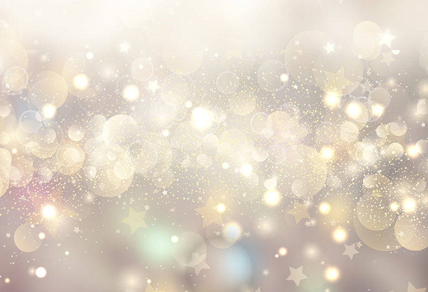 8x8ft Bokeh Stars Lights Backdrop for Photo Studio M138 (only 1