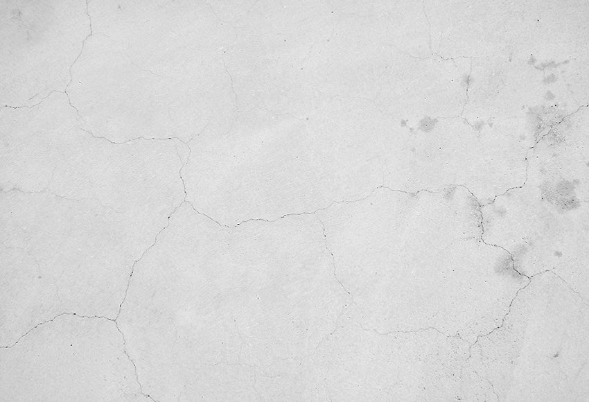 White Wall with Crack Backdrop for Photography M226