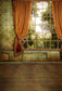 Curtain Window Classic Room Interior Photo Studio Backdrop MR-2179