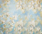 Oil Painting of Elegant Gardenia Backdrop for Photography NB-023