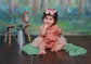 Jungle Forest Newborn Backdrop for Photography NB-200