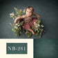 Abstract Dark Green Newborn Backdrop for Photography NB-281