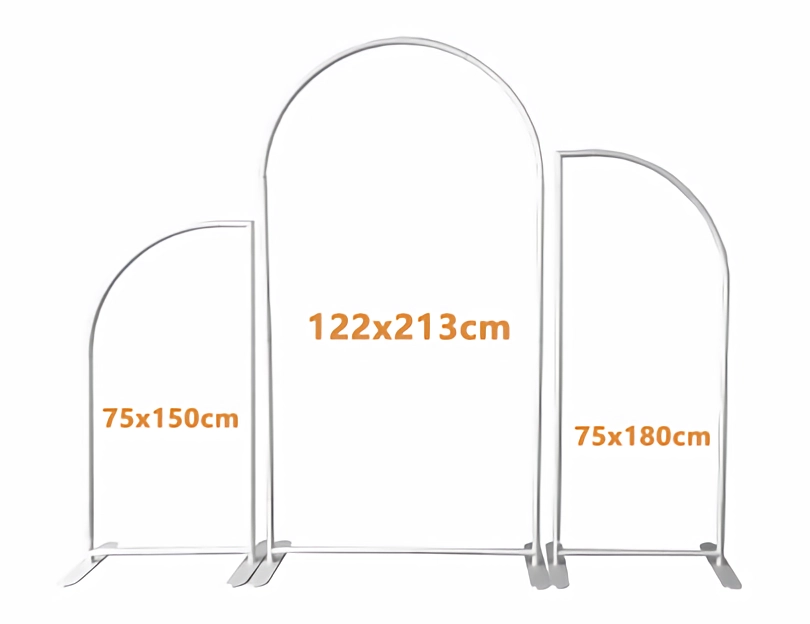 Arch Stand Kit Metal Arched Frame for Party Backdrop