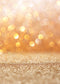 Beautiful Golden Dots Bokeh Portrait  Backdrop for Photo Booths S-1157