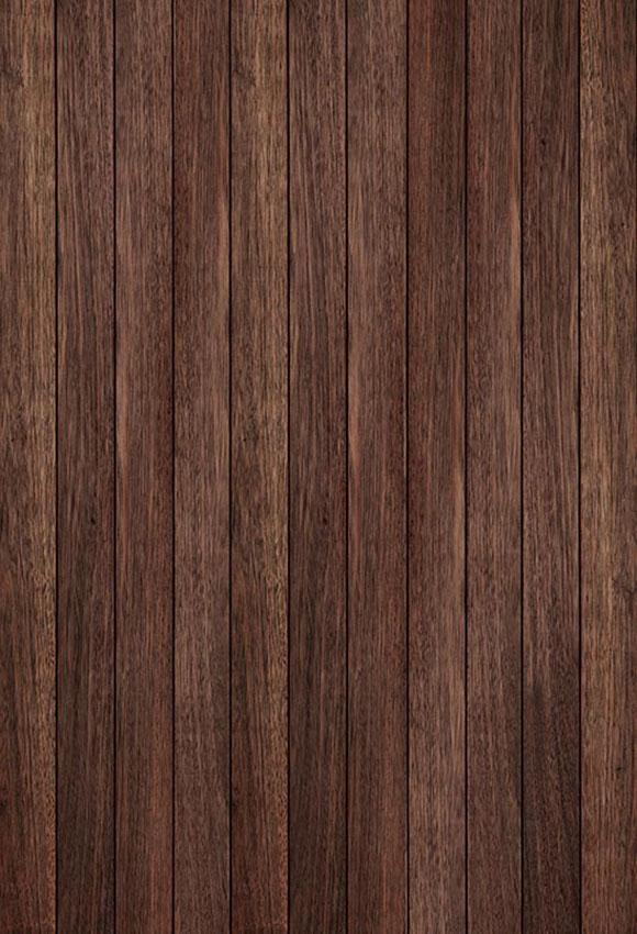 Dark Brown Retro Wood Texture Photography Backdrops S-2958