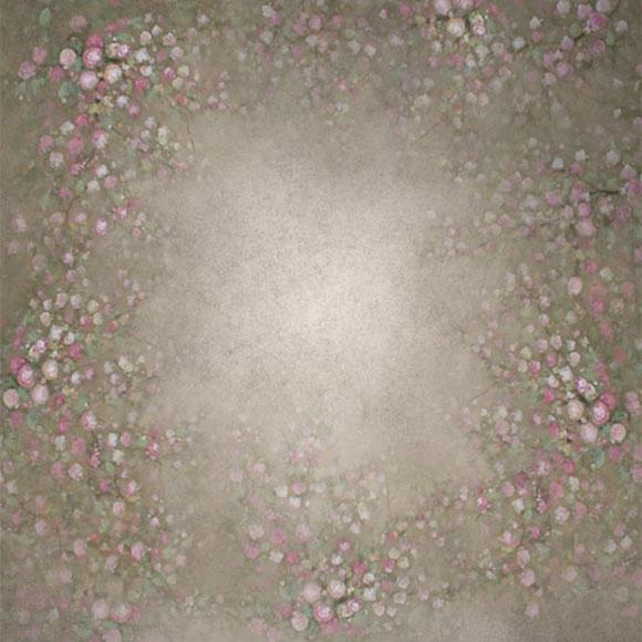 Abstract Photo Backdrops Bokeh Blurred Flowers  S-2974