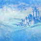 Winter Ice Snow Castle Backdrops for Photography S-3108