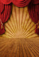 Red Carpet Wood  Stage Photo Shoot Backdrop