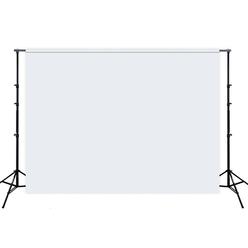 White Solid Color Backdrop for Photography