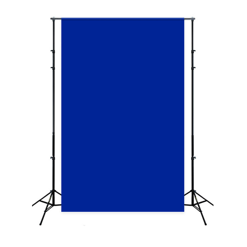 Royal Blue Solid Color Portrait Photography Backdrop S10