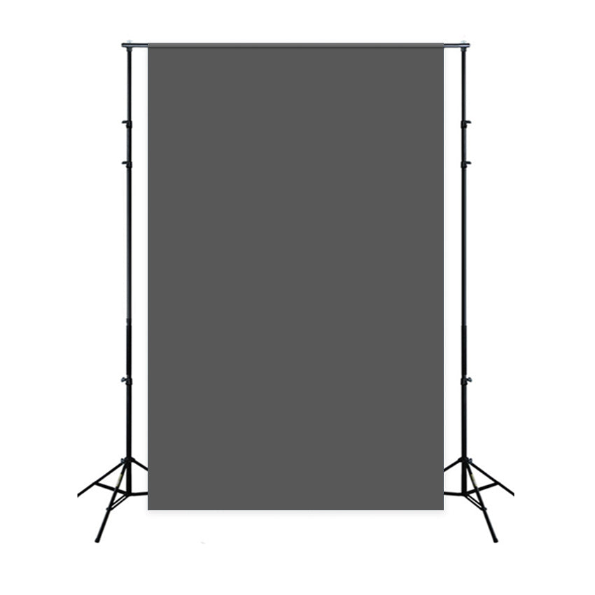 Dark Grey Solid Color Backdrop for Photo Studio S4