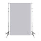 Large Grey Solid Color Photo Booth Backdrop S6