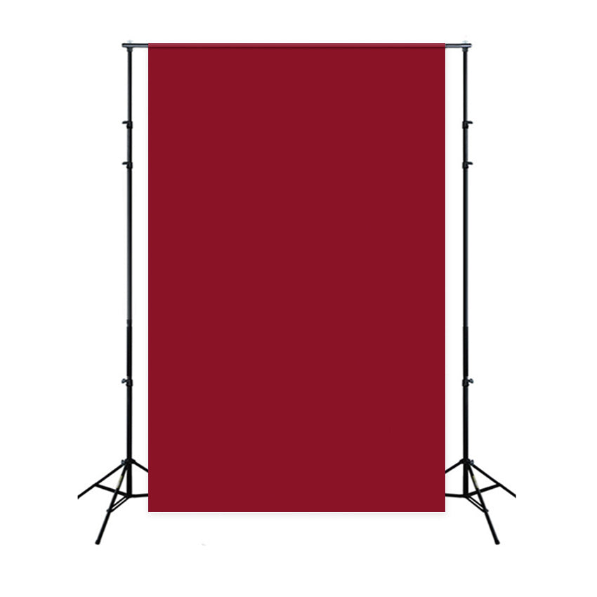 Solid Color Burgundy Muslin Photo Booth Backdrops SC11
