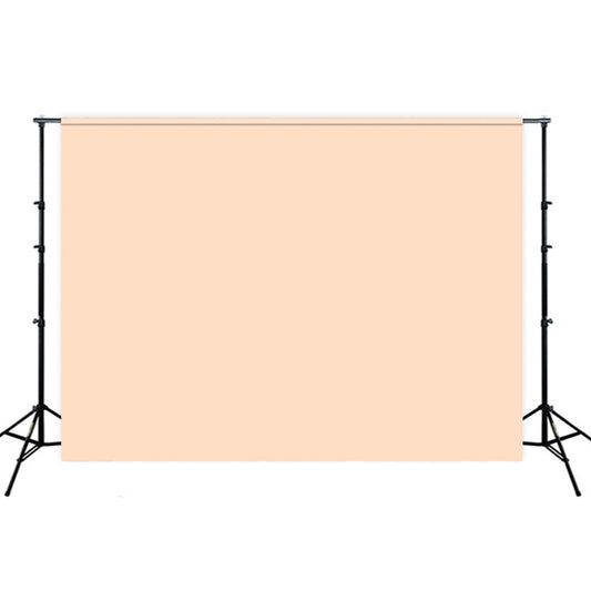 Solid Color Peach Backdrop for Photo Studio Props