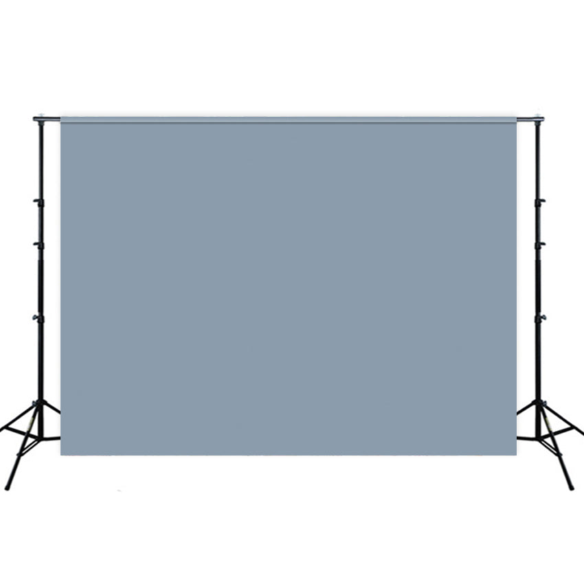 Solid Color Dusty Blue Photo Booth Backdrop SC46 – Dbackdrop