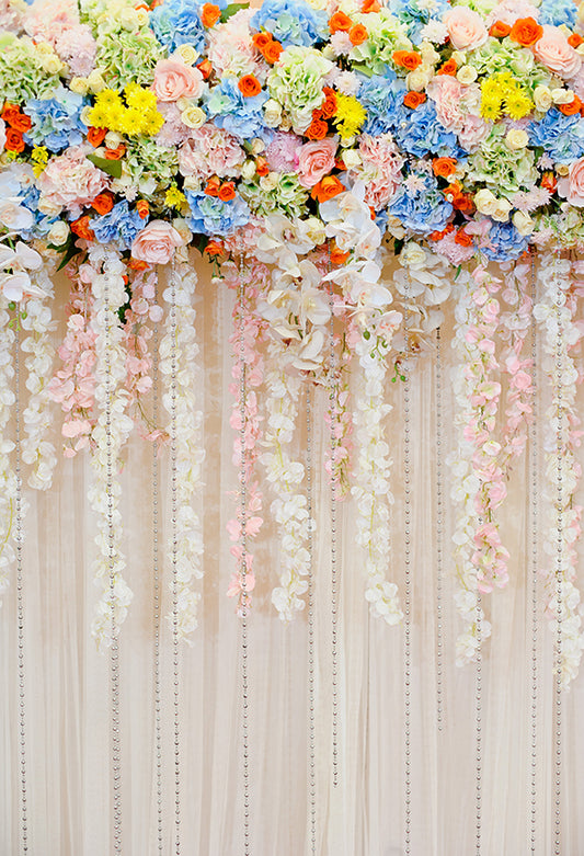 Wedding Decoration Flower Curtain Backdrop SH-1000
