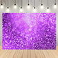 Purple Bokeh Backdrop for Party Decoration SH-1007