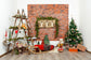 Christmas Tree  Gift Home Decor Photo Backdrop