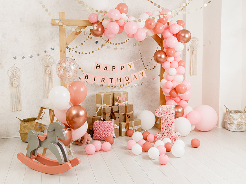 Happy Birthday Decoration Children Photography Backdrop