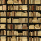 Old Books Retro Bookshelves Backdrop for Studio Photography