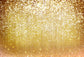 Glitter Gold Blurry Bokeh Photography Backdrop