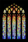 Ancient Church Stained Glass Window Backdrop SH-999