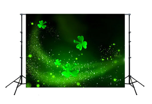 Happy St. Patrick's Day Green Luck  Backdrop for Photo Booth SH166