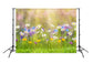 Spring Natural Scenic Easter Flowers Photography Backdrop SH202