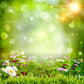 Spring Scenery Colorful Flowers Green Backdrop for Photography SH204