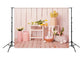 Easter Eggs Spring  Flowers  Backdrop for Photo Booth SH208