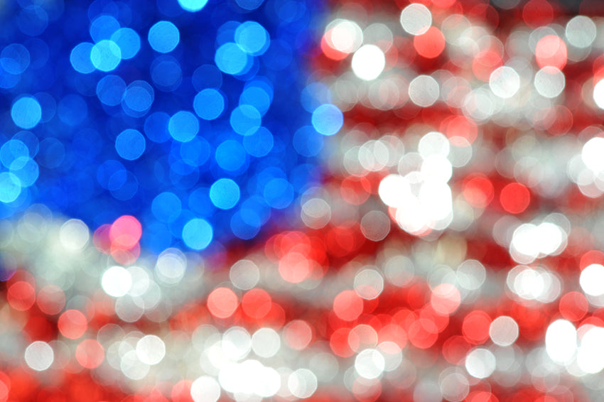 Bokeh 4th of July Backdrop for Photography