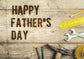 Happy Father's Day Tools  Wood Photography Background SH619