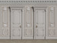 Classic Furniture Walls with Ornated Mouldings Backdrop for Photographer SHU004