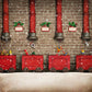 Santa Gift Factory Background Christmas Backdrops DBD-19305