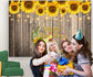 Happy Birthday Sunflower Decor Party Bakckdrop TKH1603