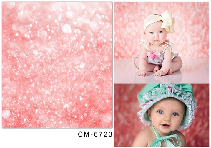 Glittering Pink Bokeh Photo Studio Backdrop  CM-6723