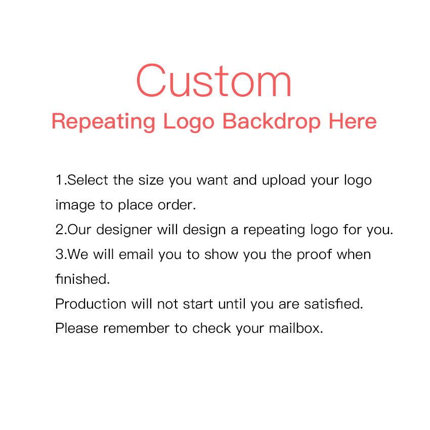 Custom Trade Shows Repeating Logo Backdrop TR2