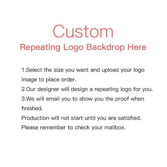 Custom Trade Shows Repeating Logo Backdrop TR2