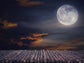 Halloween Night Moon clouds  Backdrop for Photography DBD-H19002