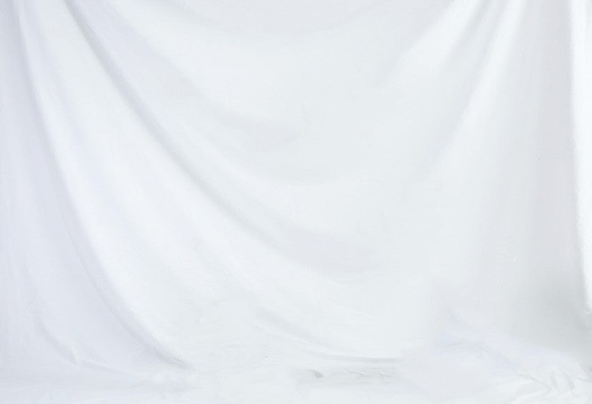 White Solid Color Backdrop for Photography S1