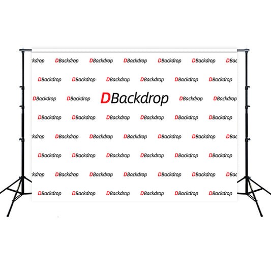 Custom Trade Shows Repeating Logo Backdrop TR2