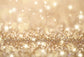 Gold Glittering Bokeh Photo Booth Backdrop  LV-1650
