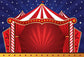Circus Tent Glitter Stars Carnival Photography Backdrop
